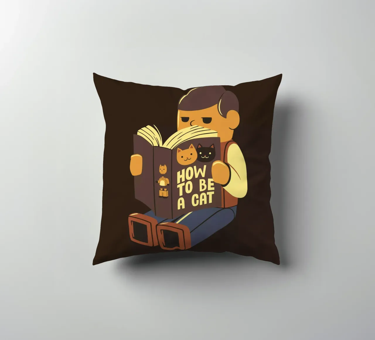 How to be a cat cuscino da Tobe Fonseca