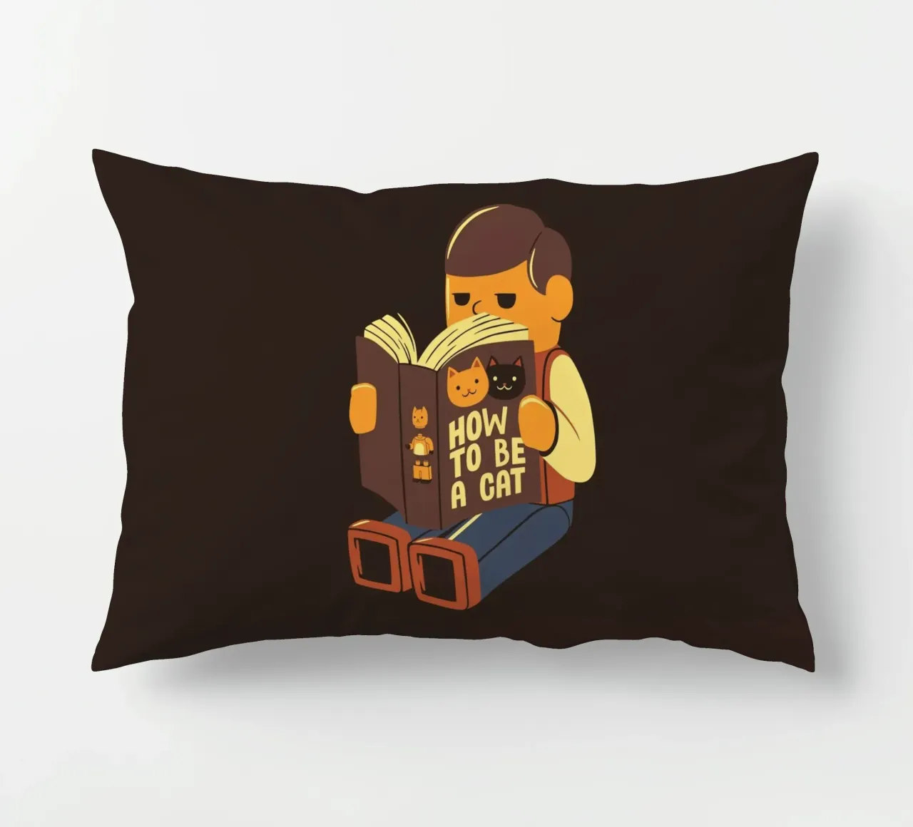 How to be a cat cuscino da Tobe Fonseca