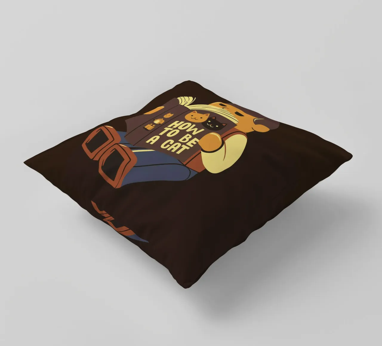 How to be a cat cuscino da Tobe Fonseca