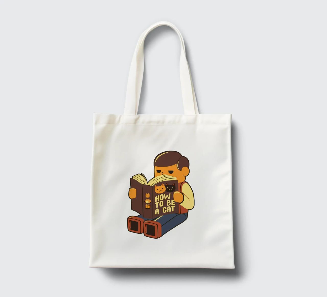 How to be a cat borsa in juta da Tobe Fonseca