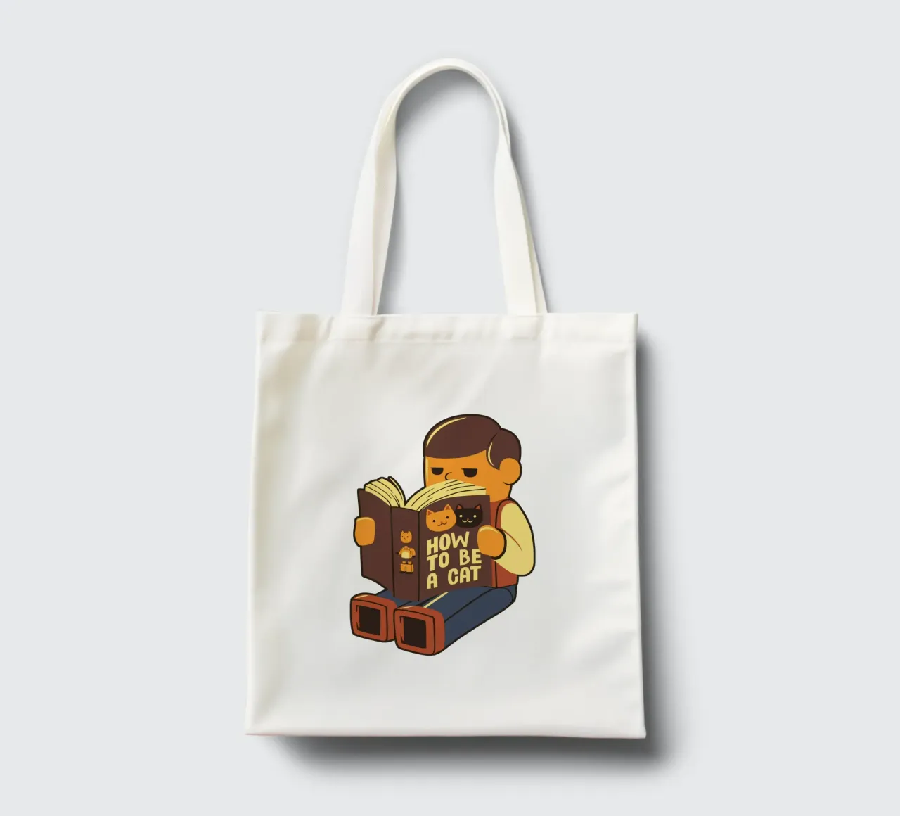 How to be a cat borsa in juta da Tobe Fonseca