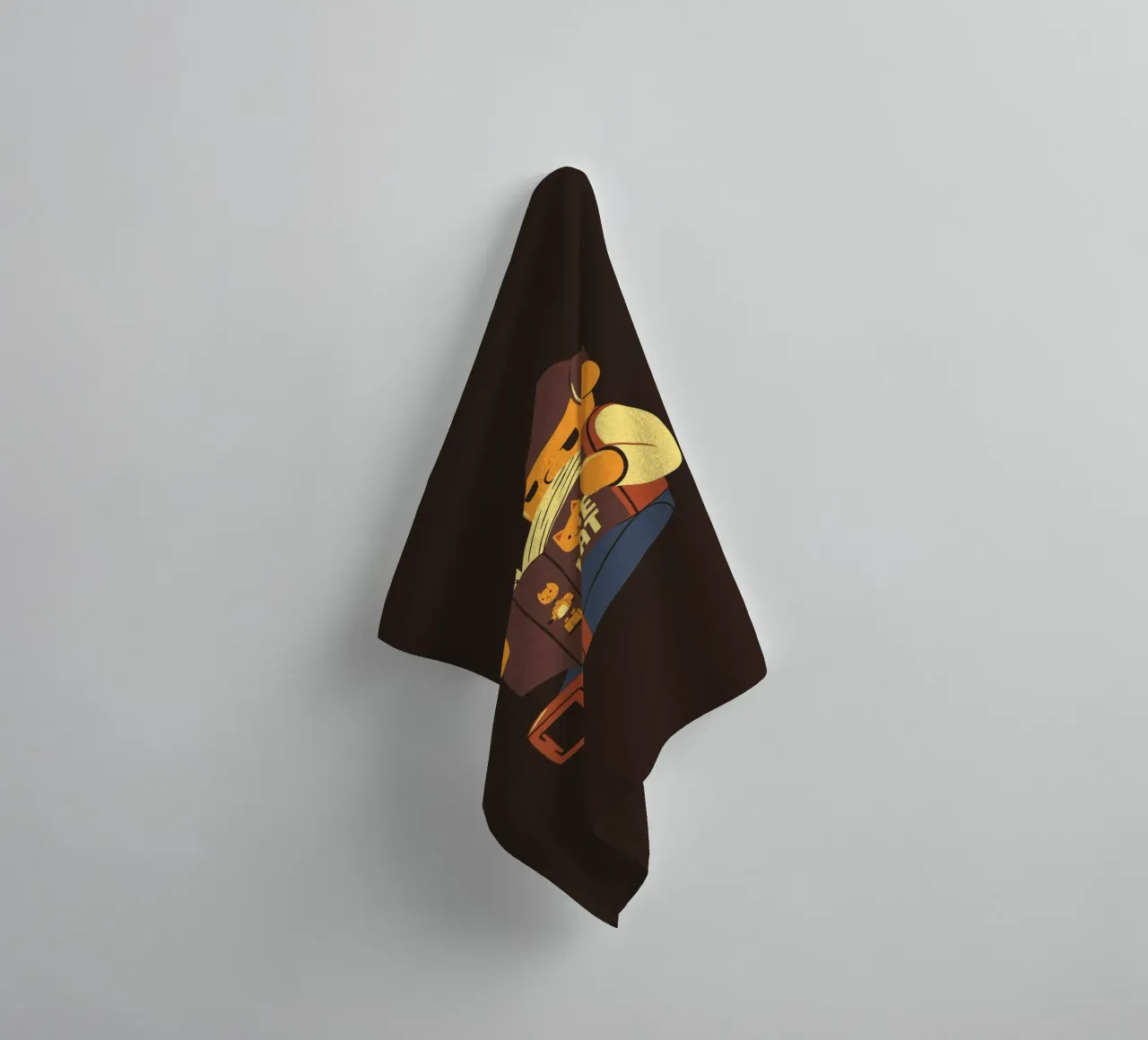 How to be a cat asciugamano da bagno da Tobe Fonseca