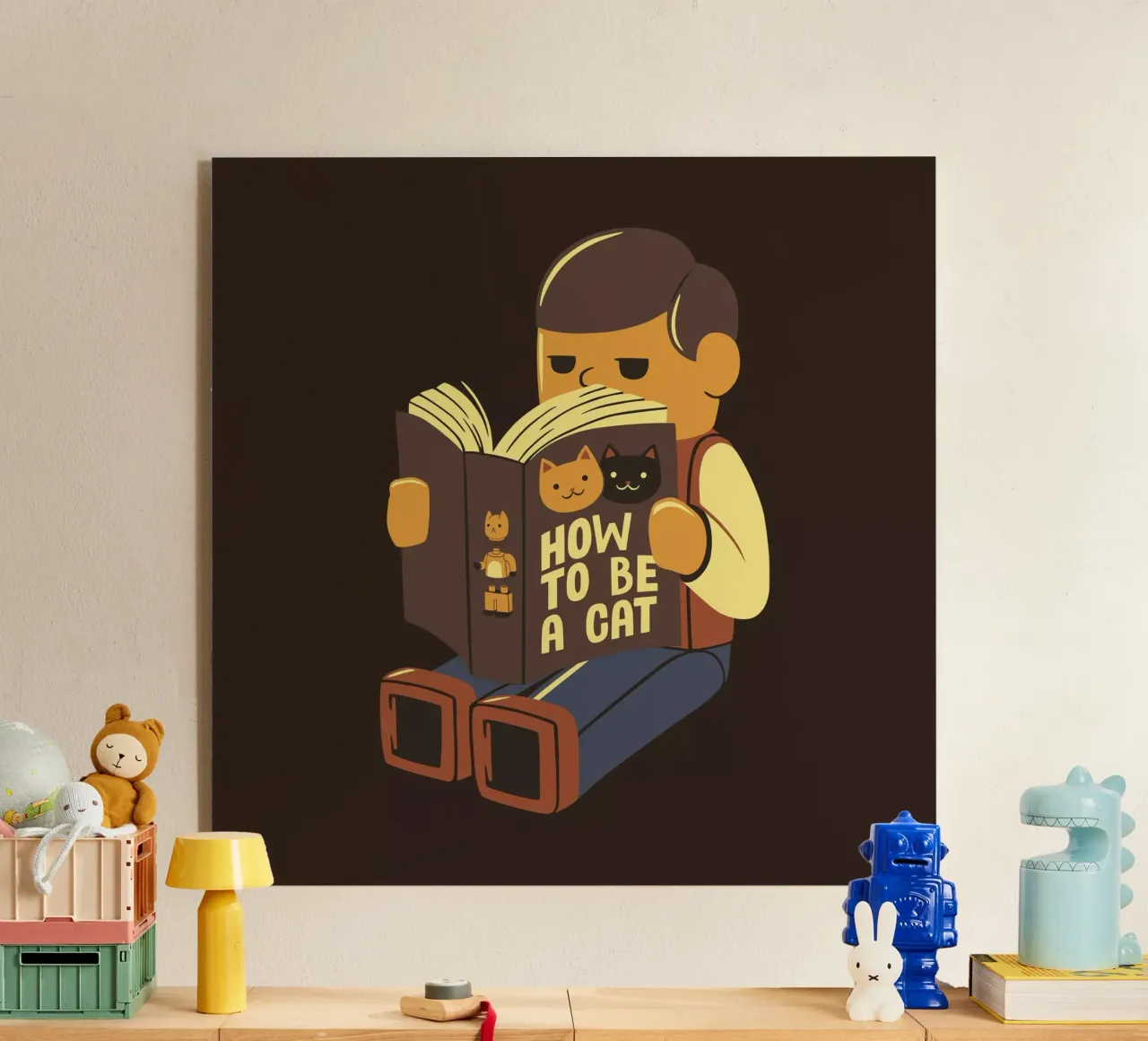 How to be a cat plexiglass da Tobe Fonseca