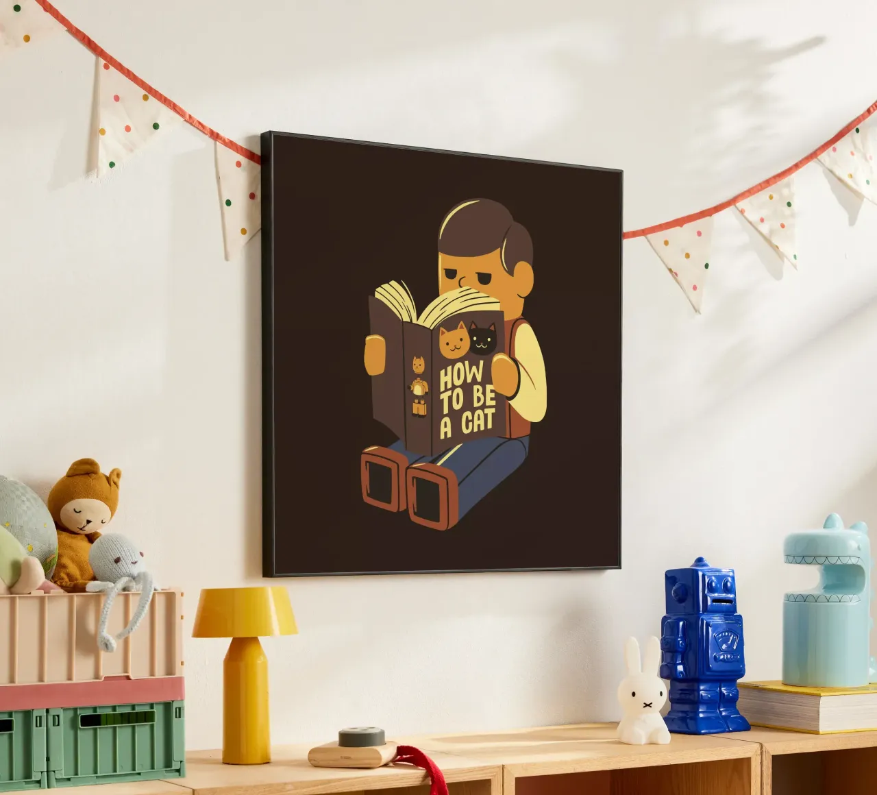 How to be a cat alluminio dibond da Tobe Fonseca