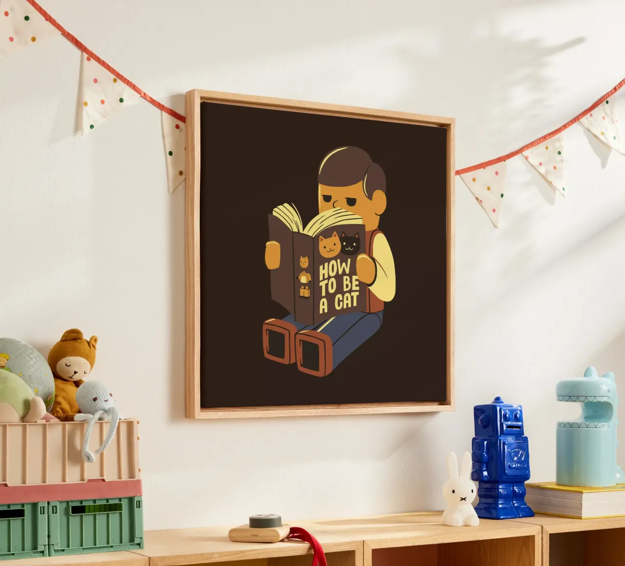 How to be a cat tela da Tobe Fonseca