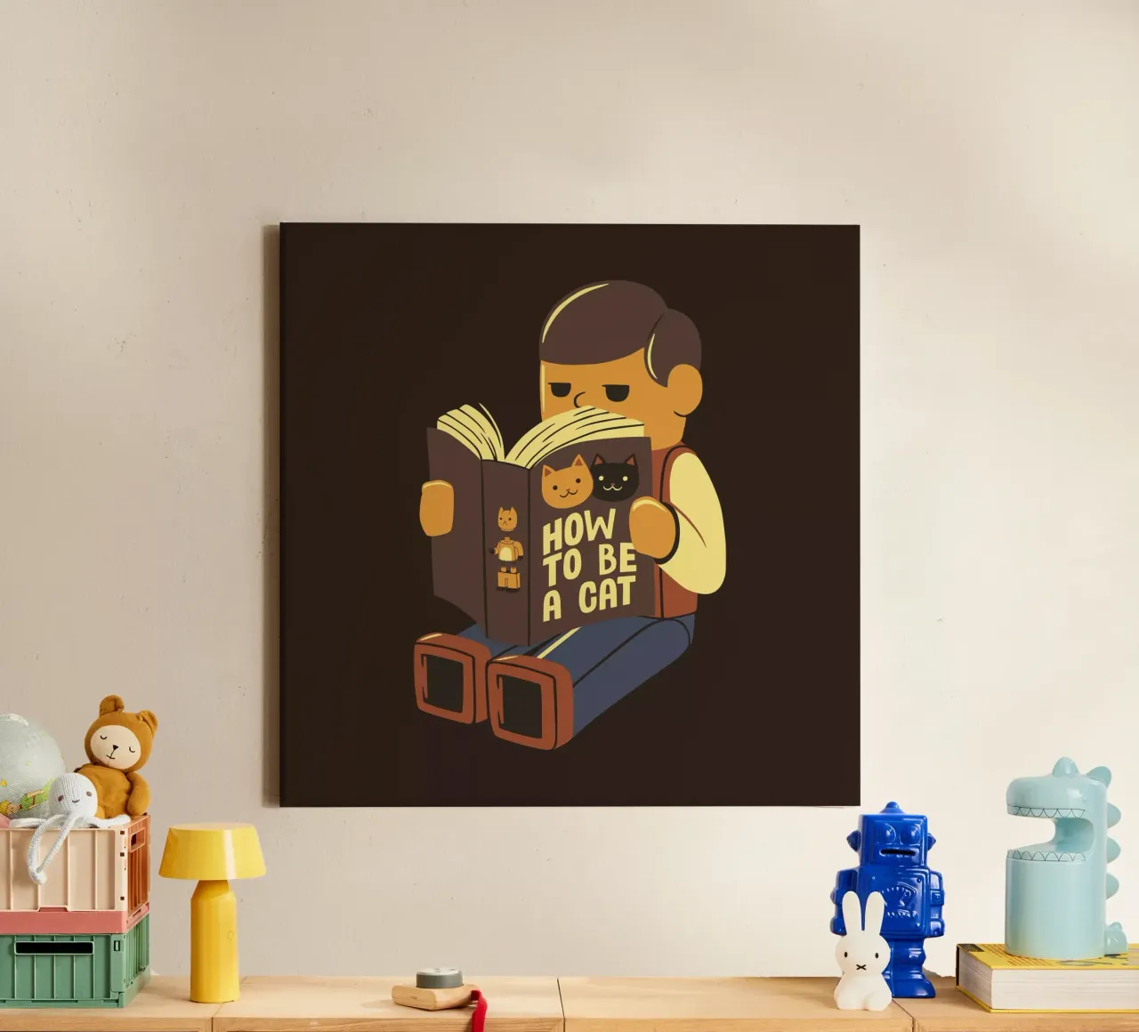 How to be a cat tela da Tobe Fonseca