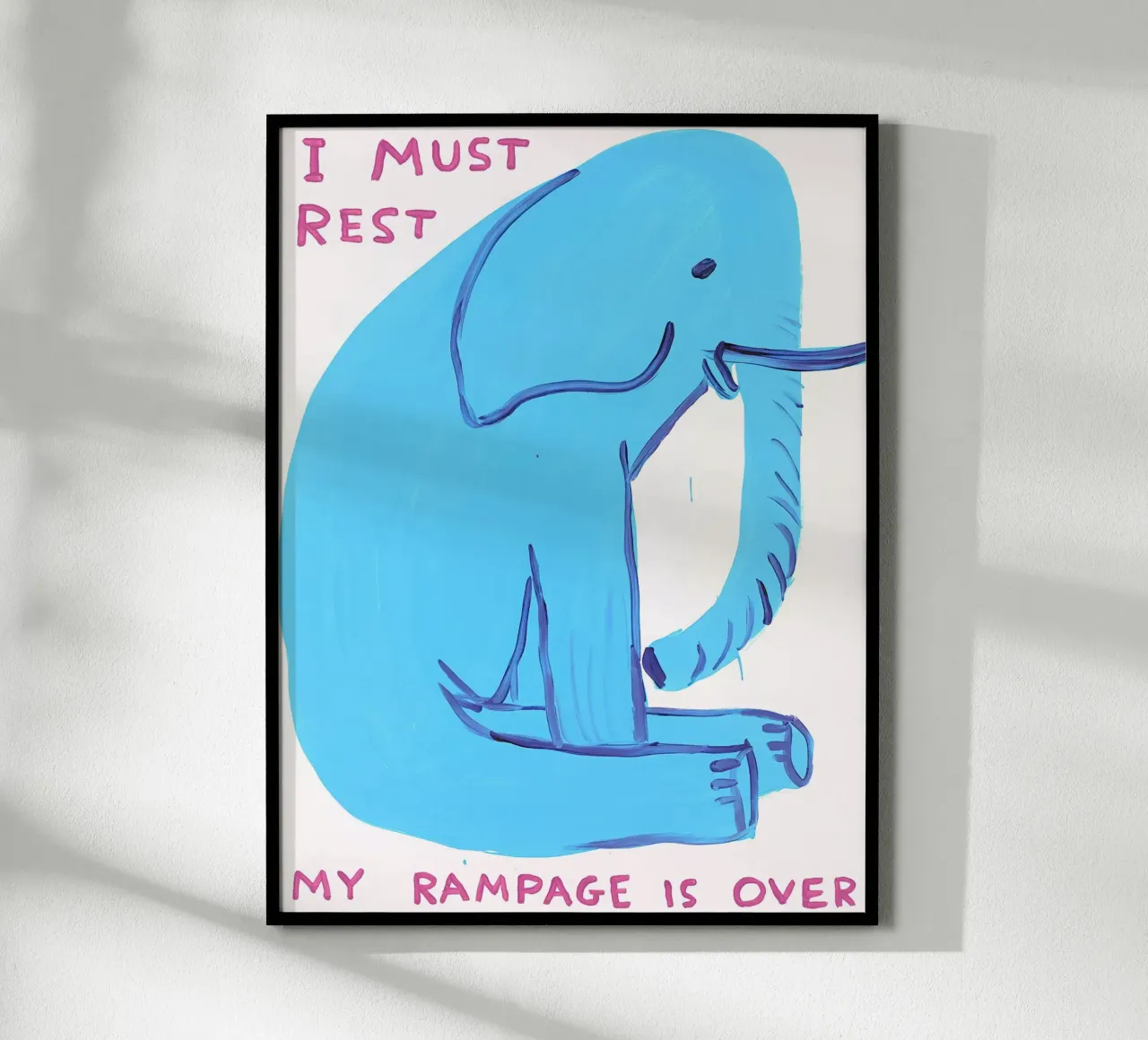 La mia furia è finita poster da ushop god
