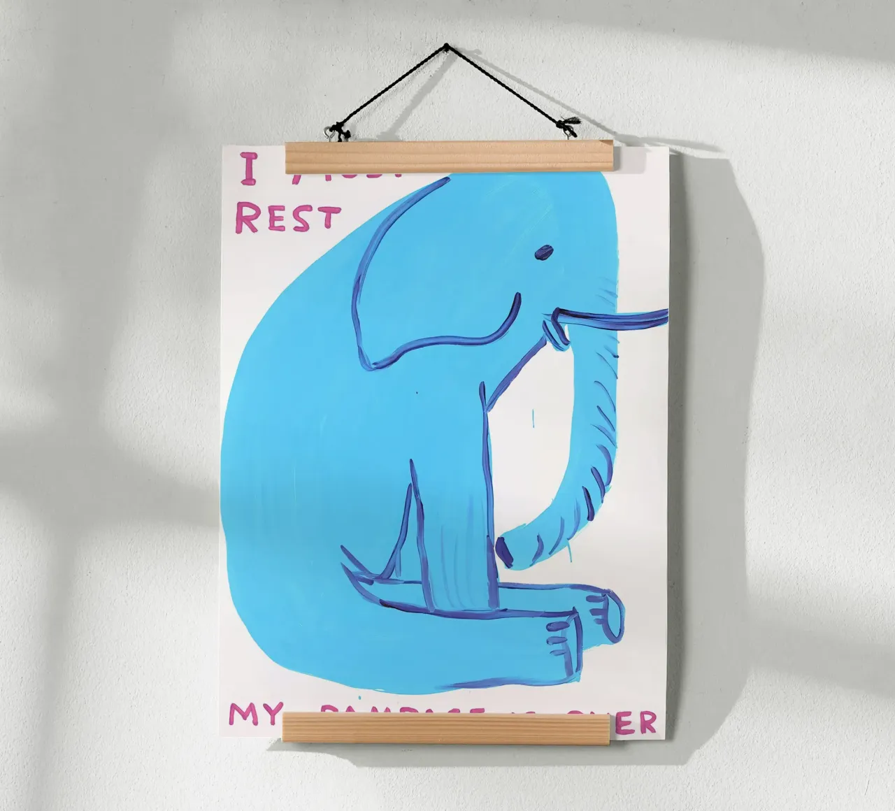 La mia furia è finita poster da ushop god