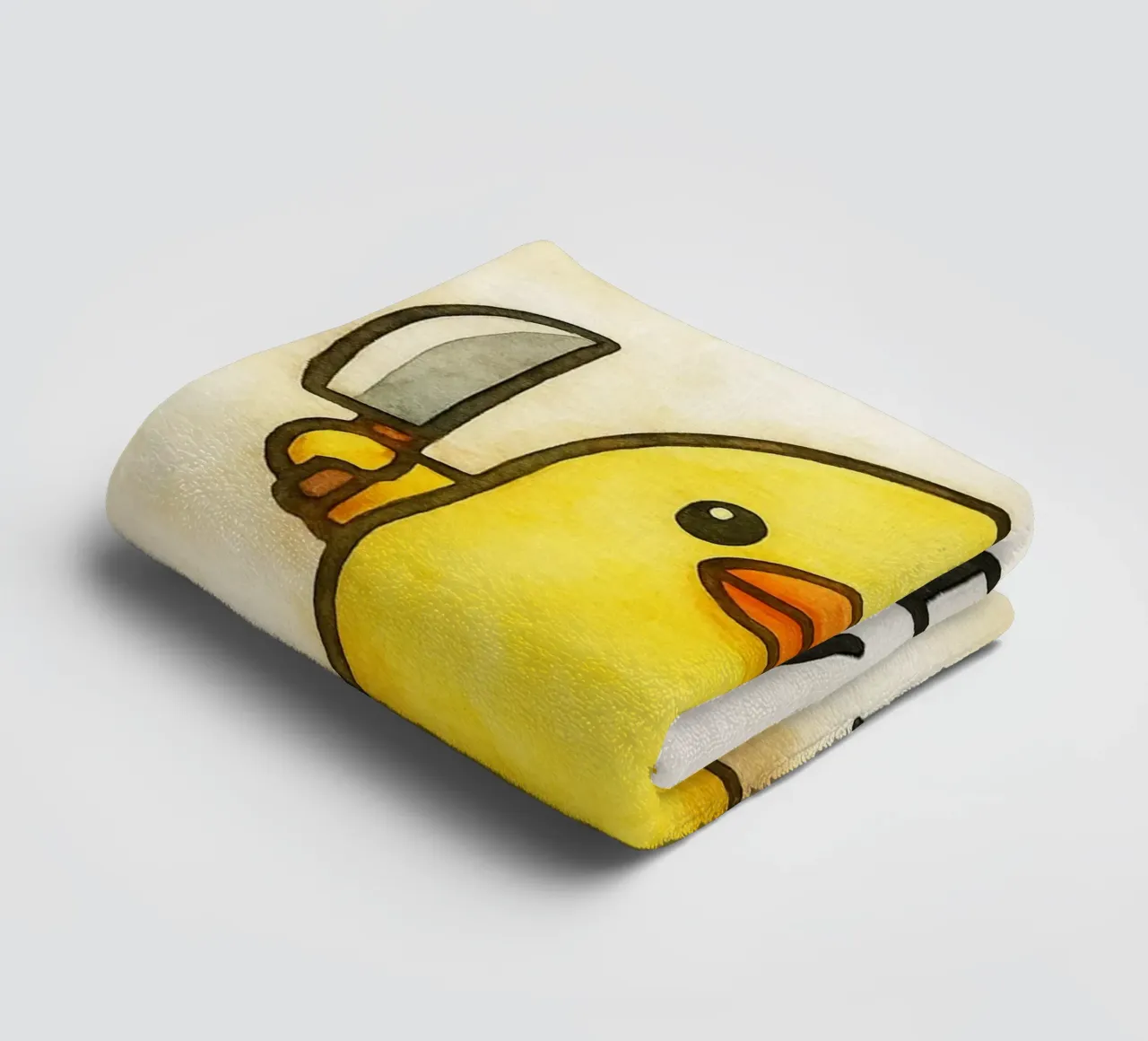 ik heb stabiliteit grappige eend badhanddoek van cepeducks