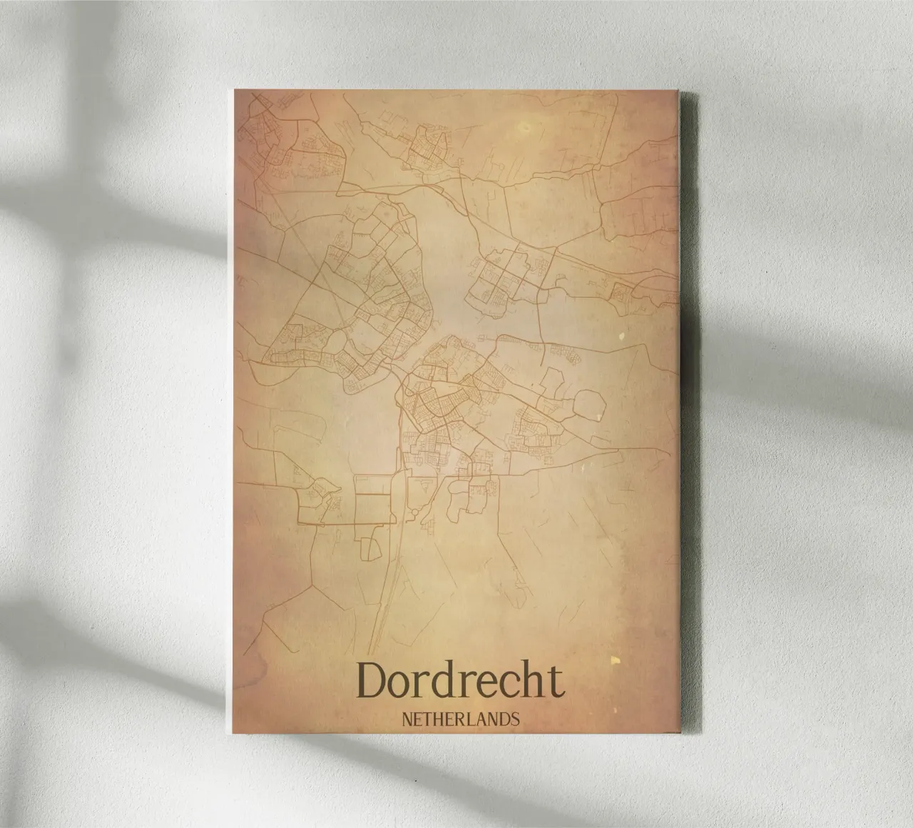 Dordrecht NETHERLANDS tela con Cornice a cassetta da WorldPrint