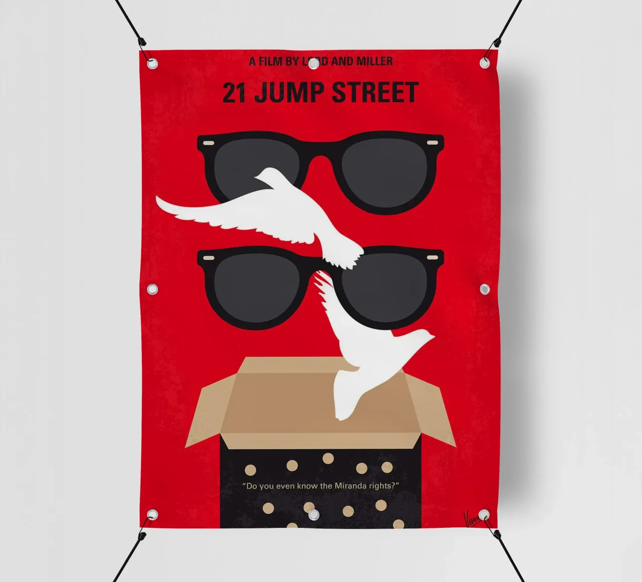 21 Jump Street di Chungkong telo in pvc da jammie