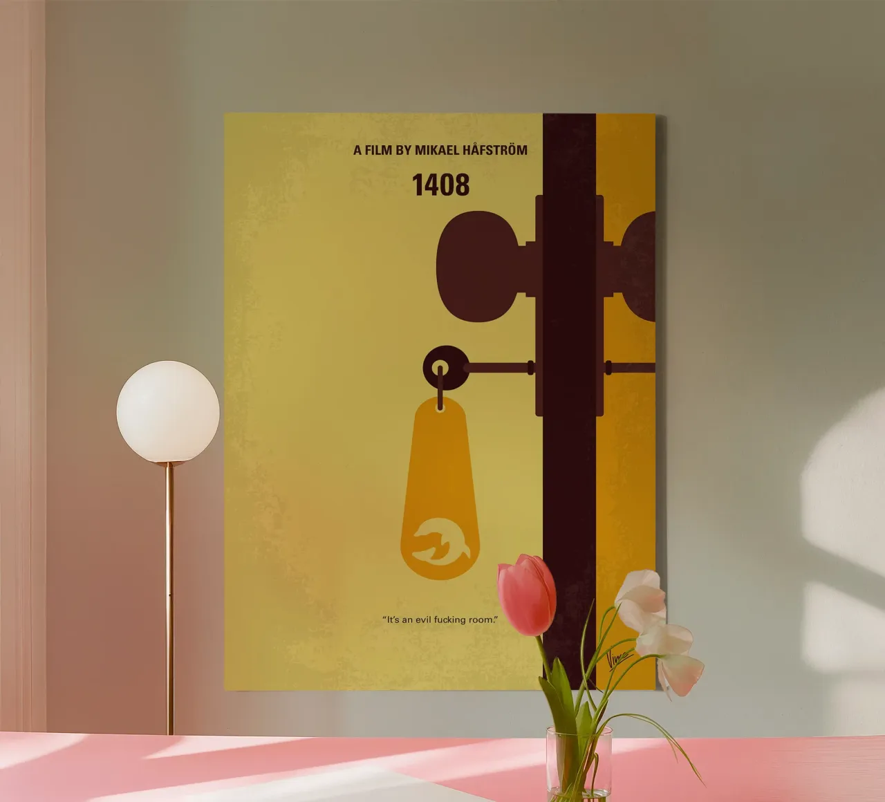 1408 door Chungkong canvas met Baklijst van jammie
