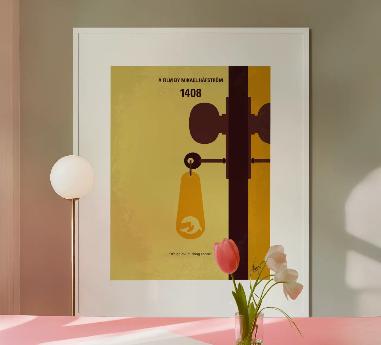 1408 da Chungkong poster con telaio in plastica da jammie