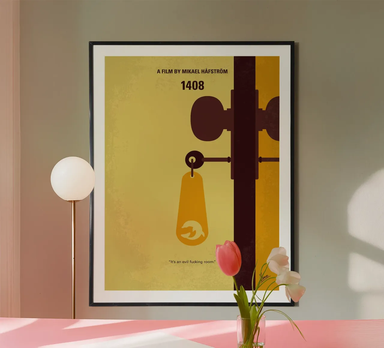 1408 da Chungkong poster con telaio in plastica da jammie