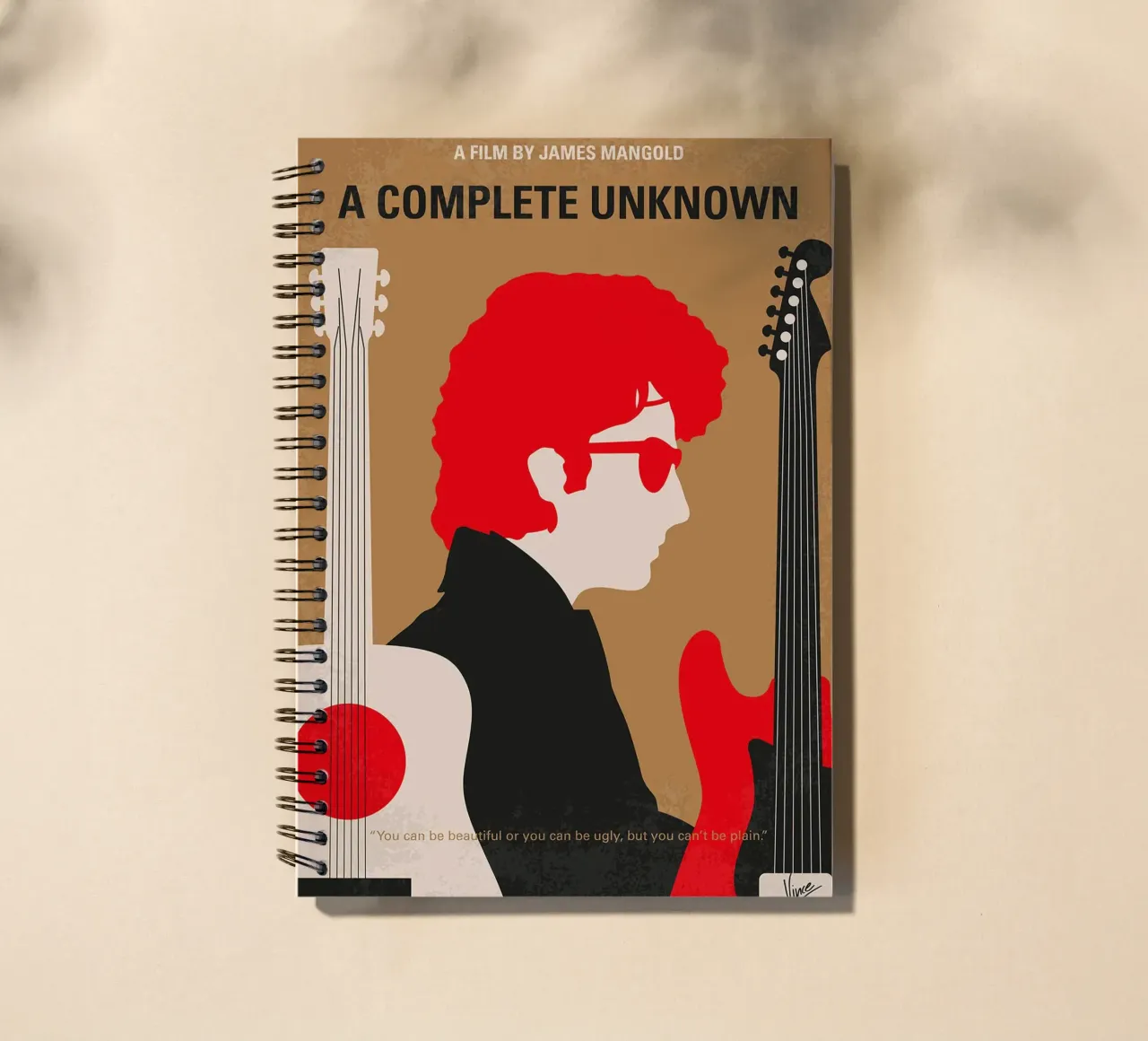 A Complete Unknown by Chungkong spiral notebook by jammie