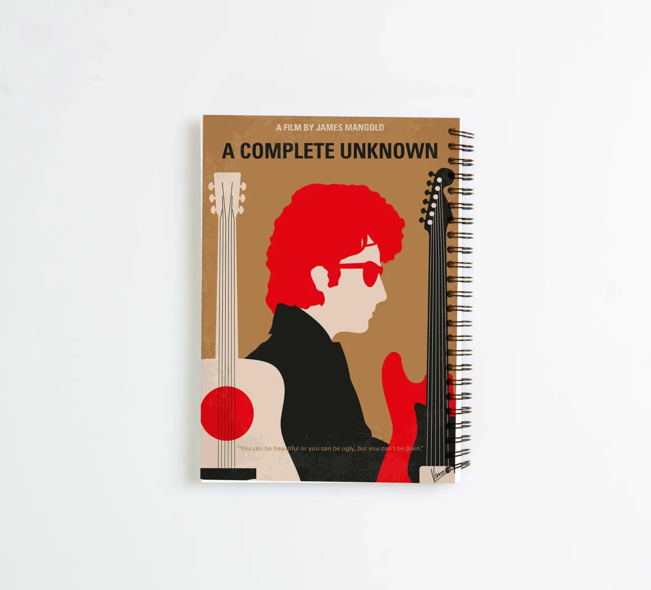 A Complete Unknown by Chungkong spiral notebook by jammie