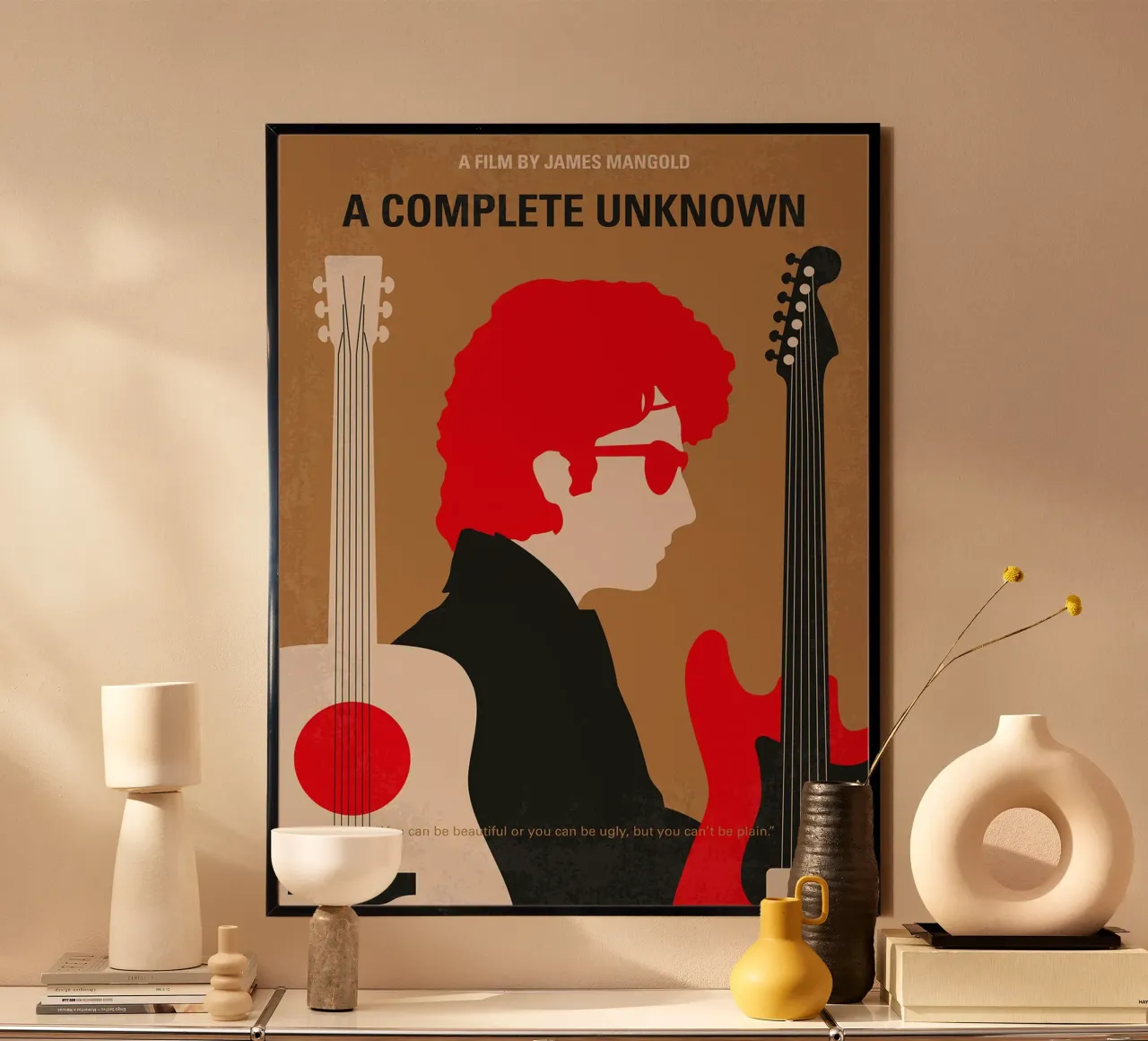 Un completo sconosciuto di Chungkong poster con telaio in alluminio da jammie