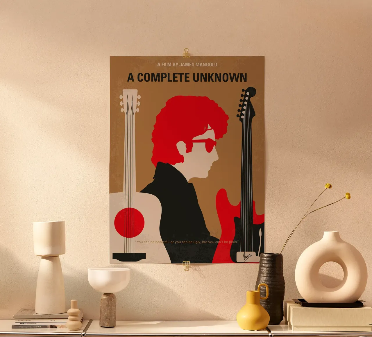 Un completo sconosciuto di Chungkong poster con telaio in alluminio da jammie