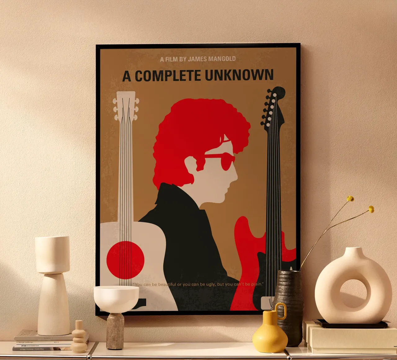 Un completo sconosciuto di Chungkong poster con telaio in alluminio da jammie