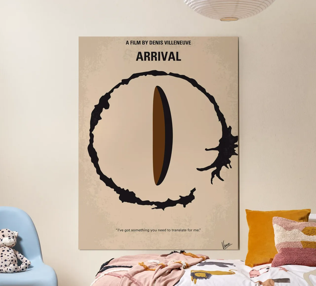 Arrivo da Chungkong poster con telaio in plastica da jammie