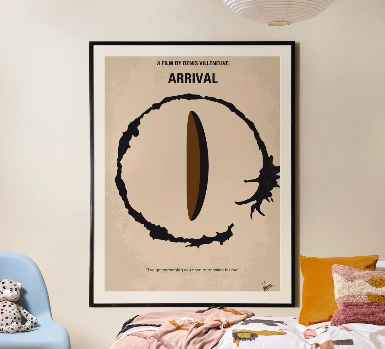 Arrivo da Chungkong poster con telaio in plastica da jammie
