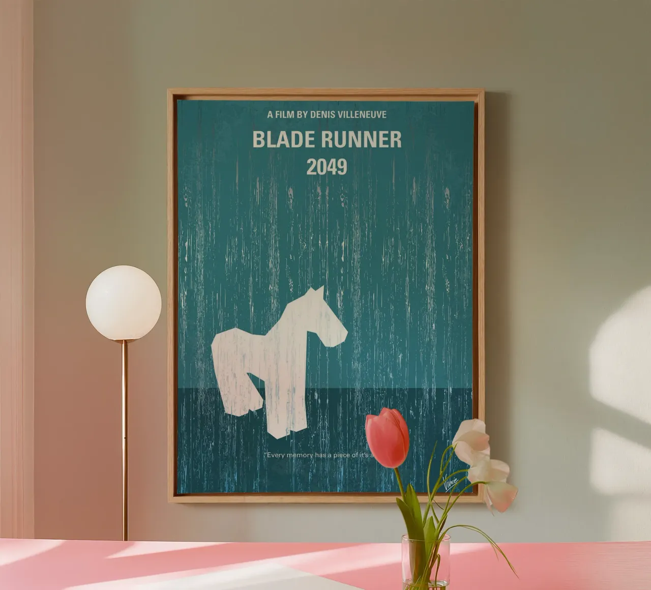 Blade Runner door Chungkong ll canvas met Baklijst van jammie