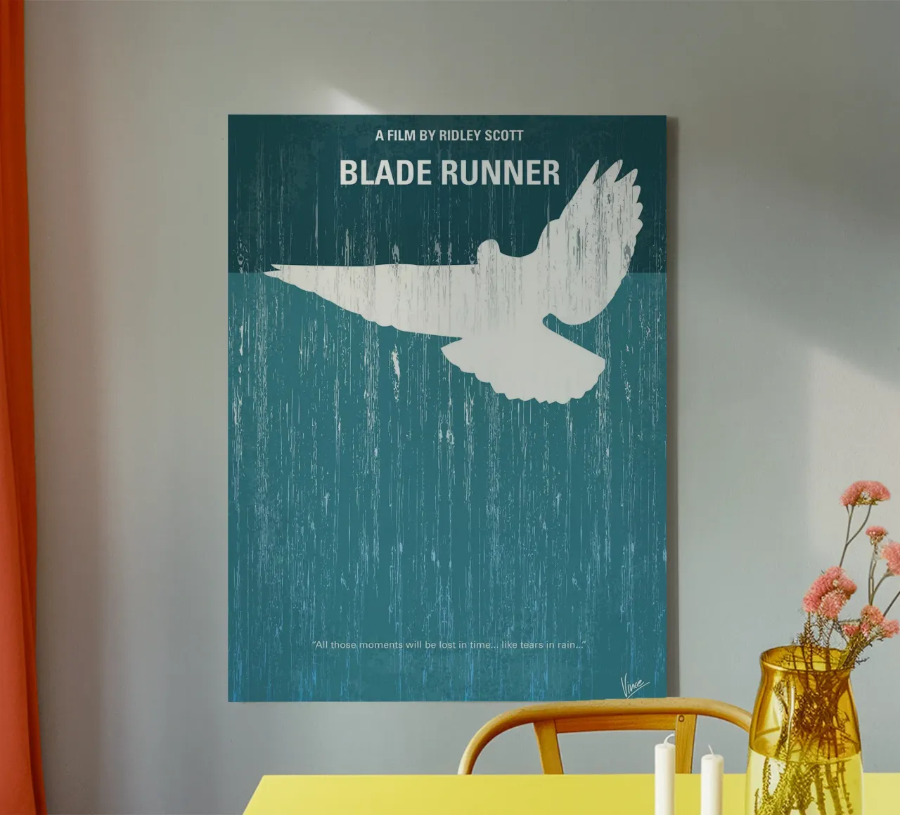 Blade Runner door Chungkong canvas met Baklijst van jammie