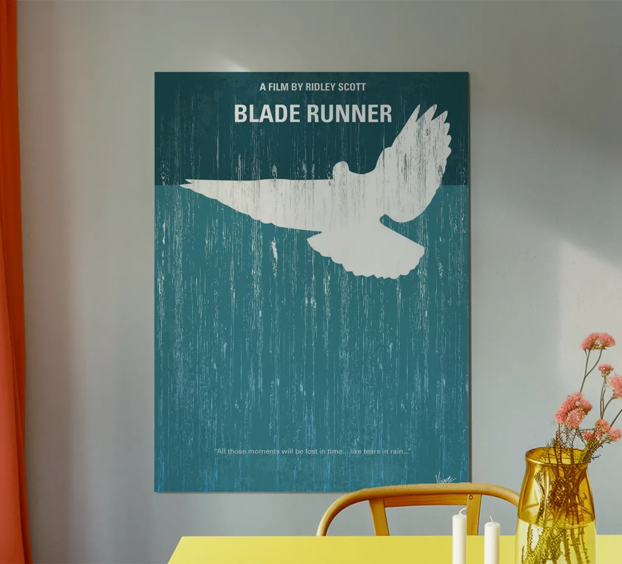 Blade Runner di Chungkong poster con telaio in alluminio da jammie
