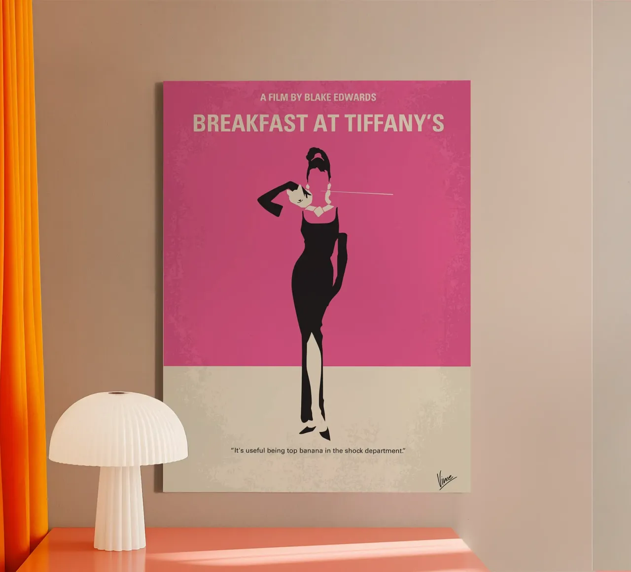 Colazione da Tiffany di Chungkong tela con Cornice a cassetta da jammie