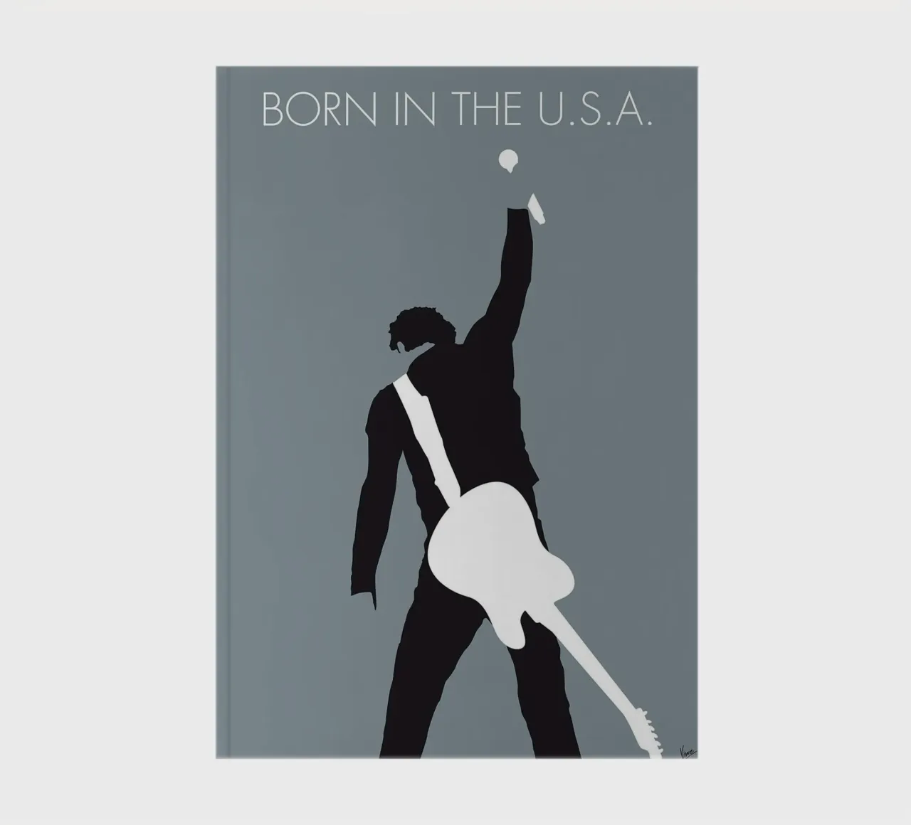 Bruce Springsteen, born in the U.S.A. by Chungkong notebook by jammie