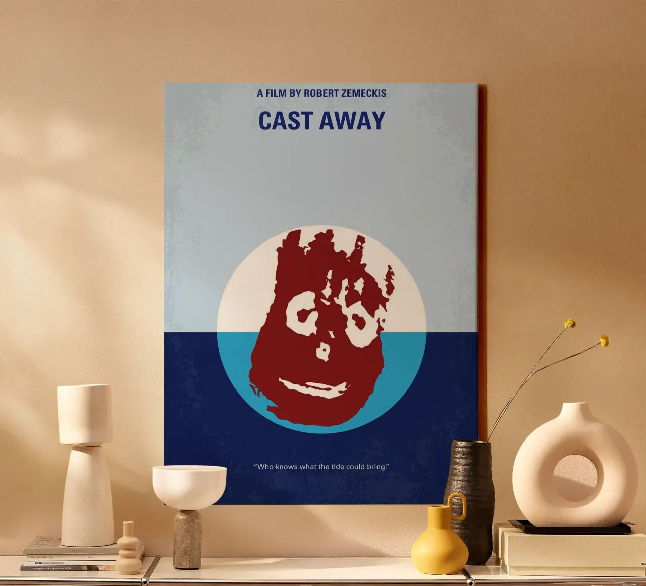 Weggeworpen door Chungkong canvas met Baklijst van jammie