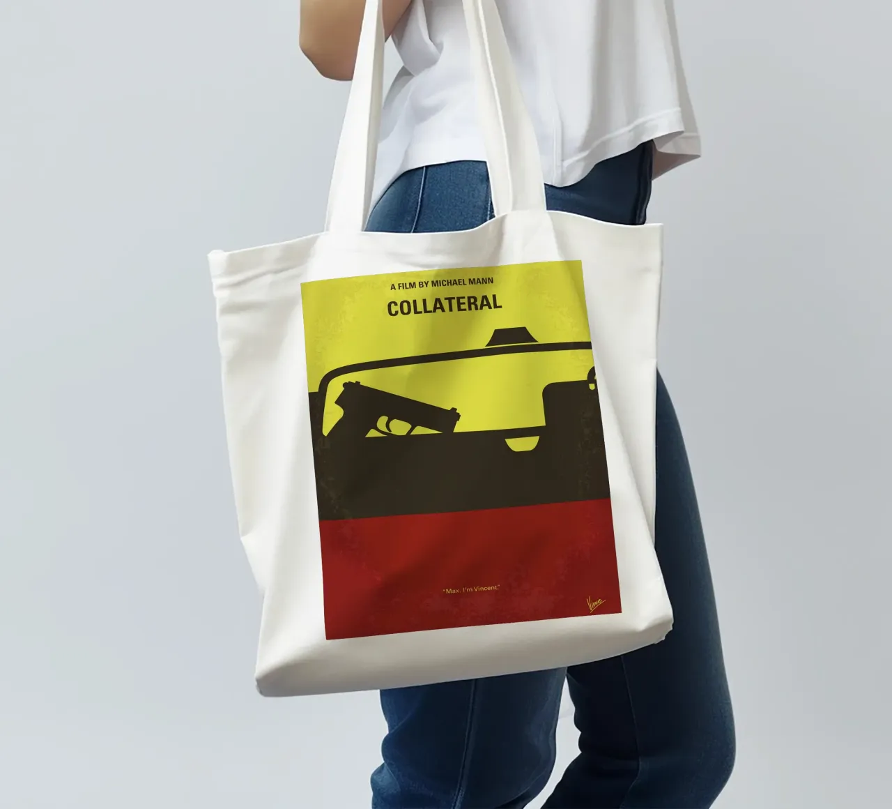 Collaterale di Chungkong borsa in juta da jammie