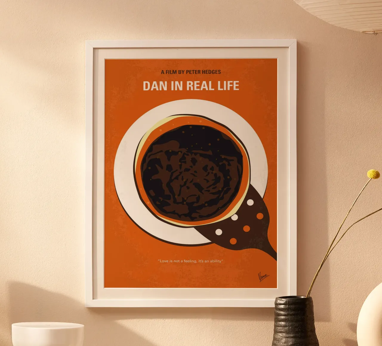 Dan nella vita reale di Chungkong poster con telaio in plastica da jammie