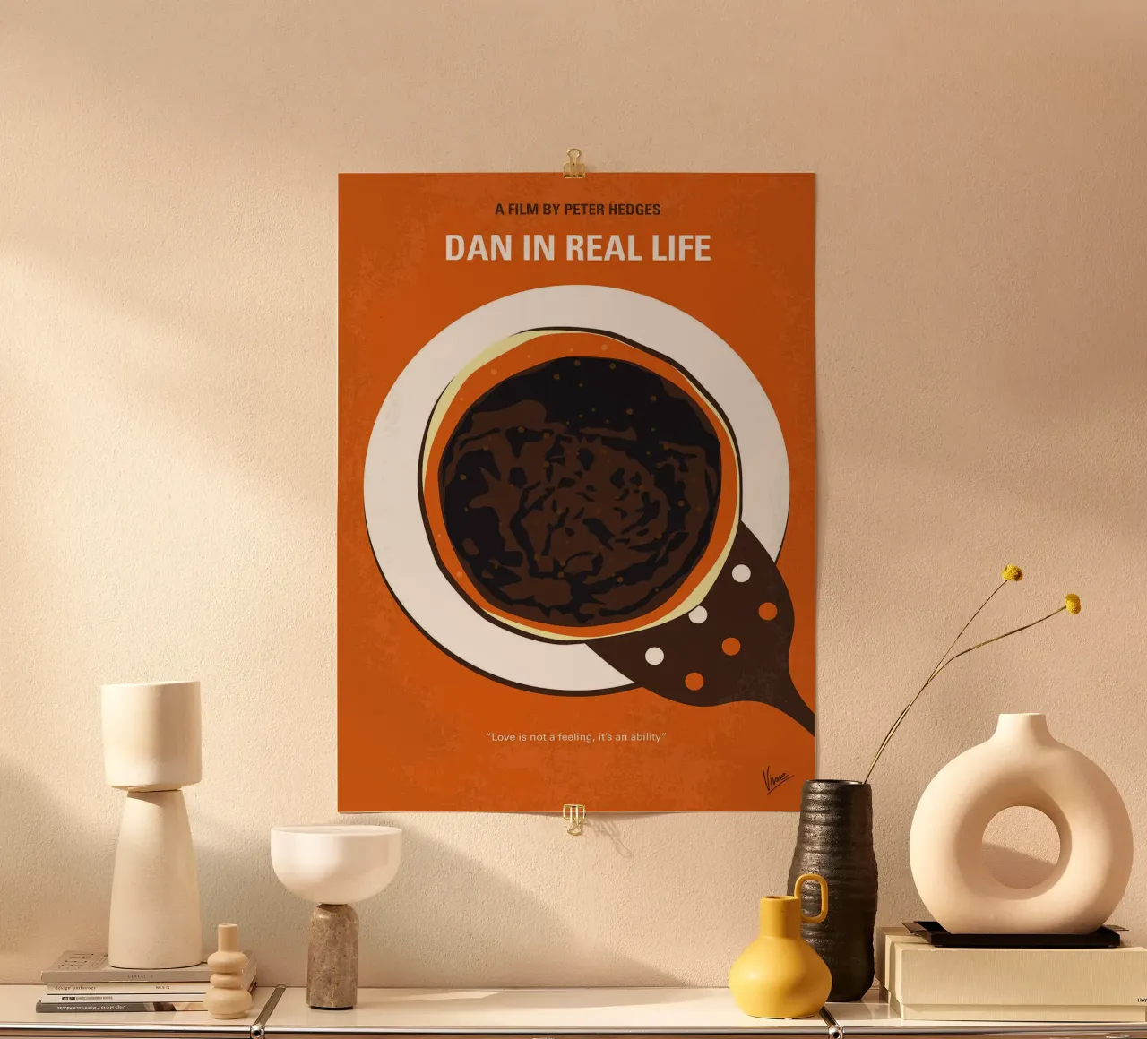Dan nella vita reale di Chungkong poster con telaio in plastica da jammie