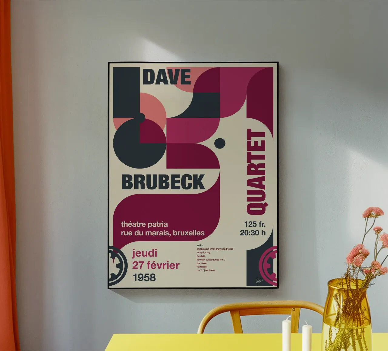 Quartetto Dave Brubeck di Chungkong plexiglass da jammie