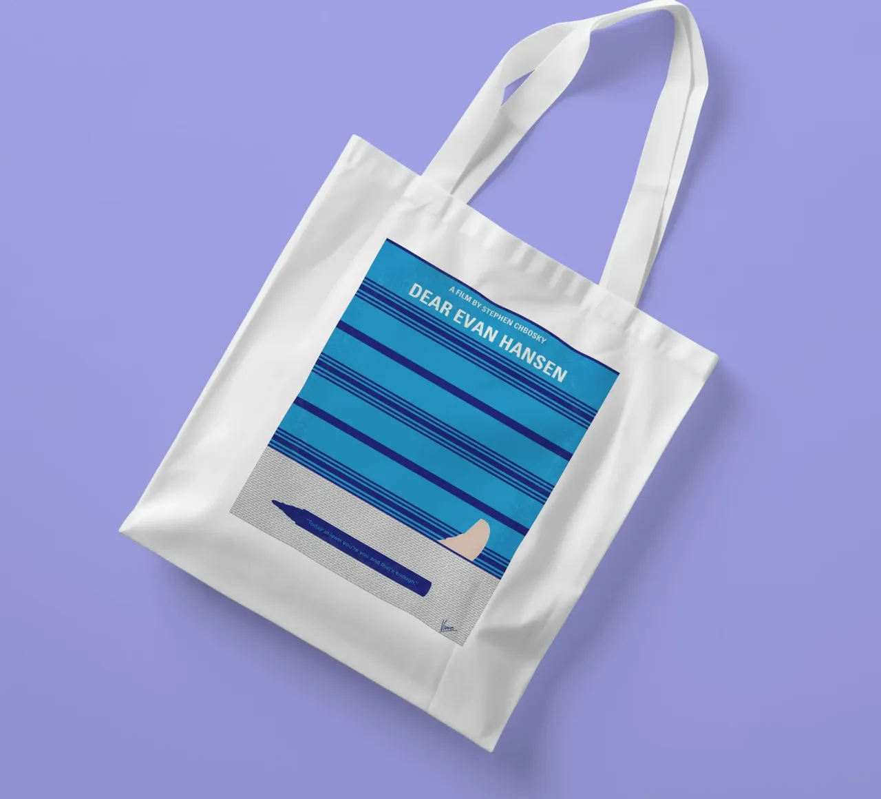 Dear Evan Hansen di Chungkong borsa in juta da jammie