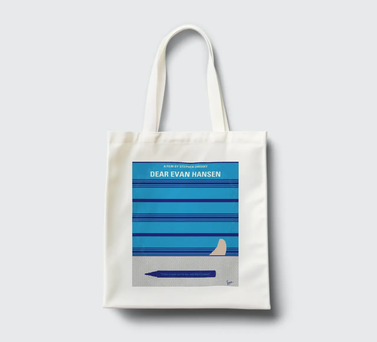 Dear Evan Hansen di Chungkong borsa in juta da jammie