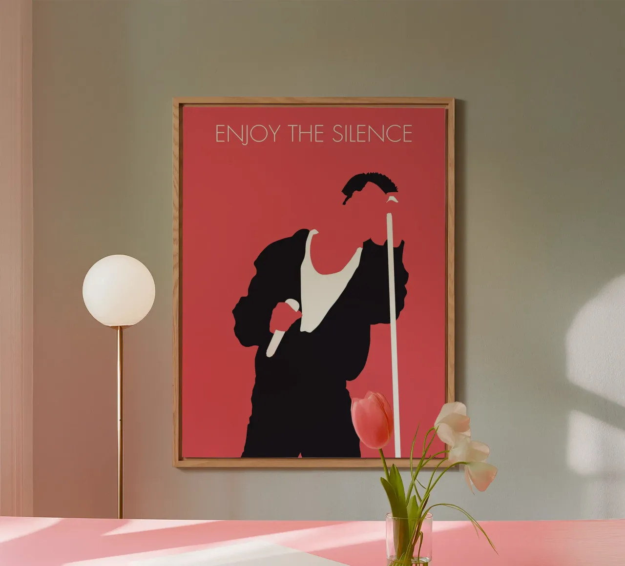 Depeche Mode - Enjoy The Silence di Chungkong alluminio dibond da jammie