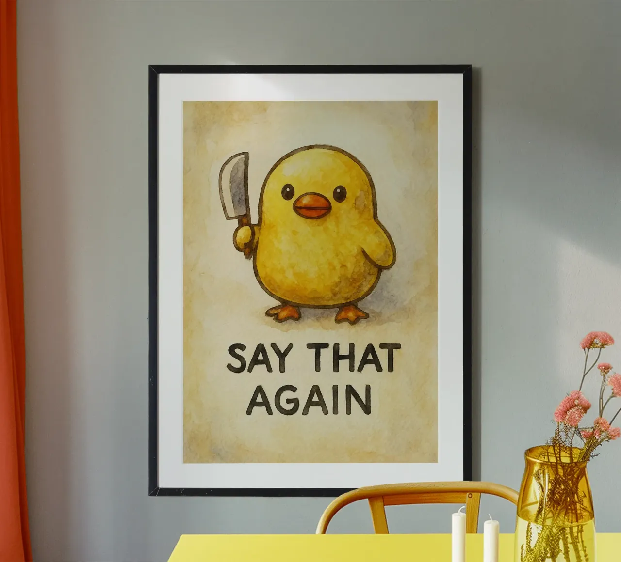 Redis-le encore une fois, drôle de canard poster de cepeducks