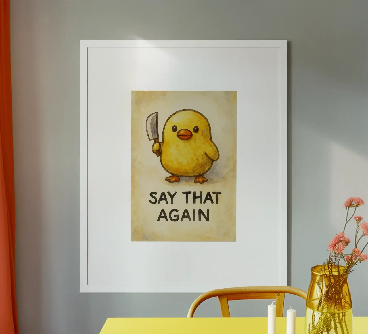 Redis-le encore une fois, drôle de canard poster de cepeducks