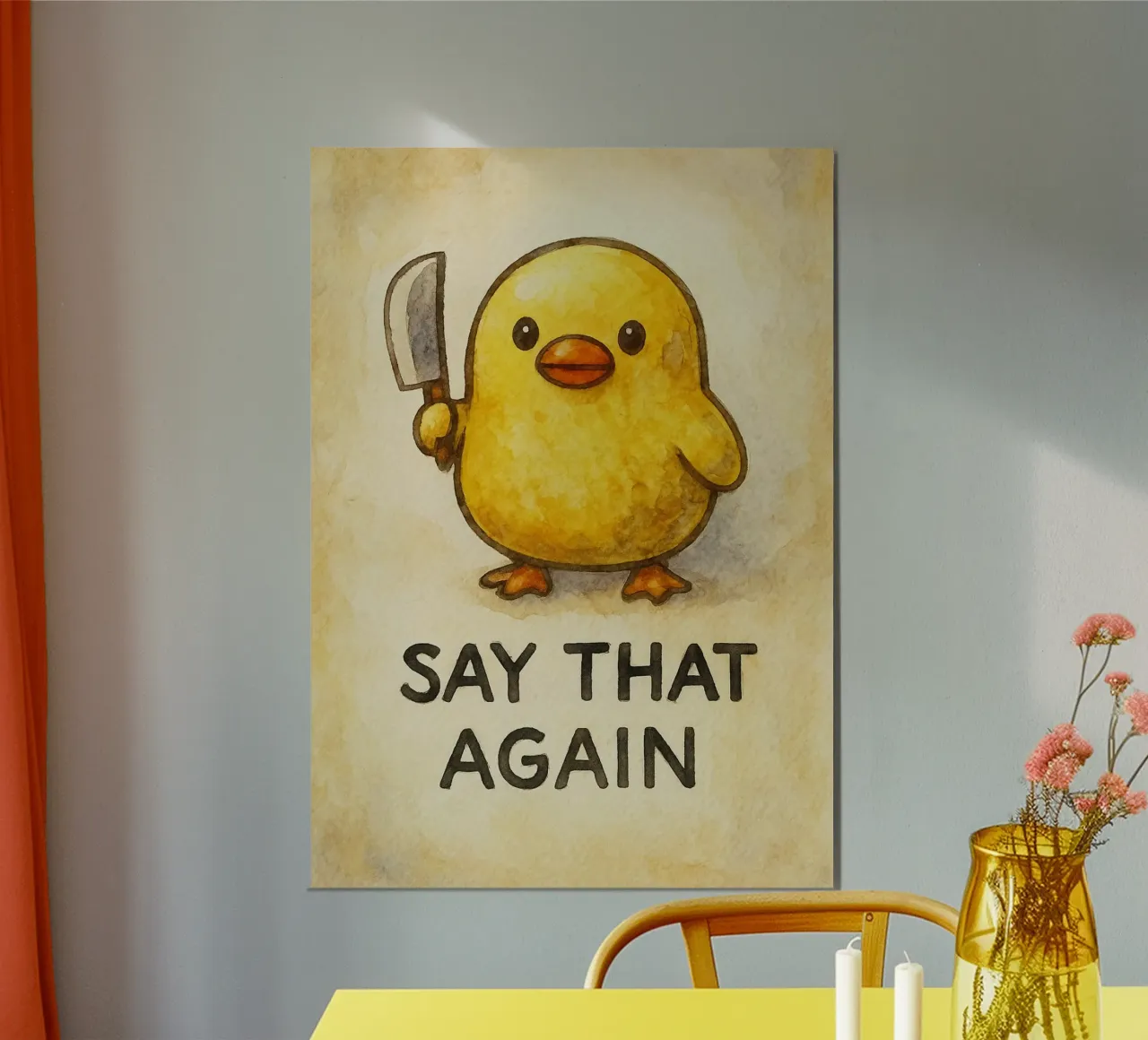 Redis-le encore une fois, drôle de canard poster de cepeducks