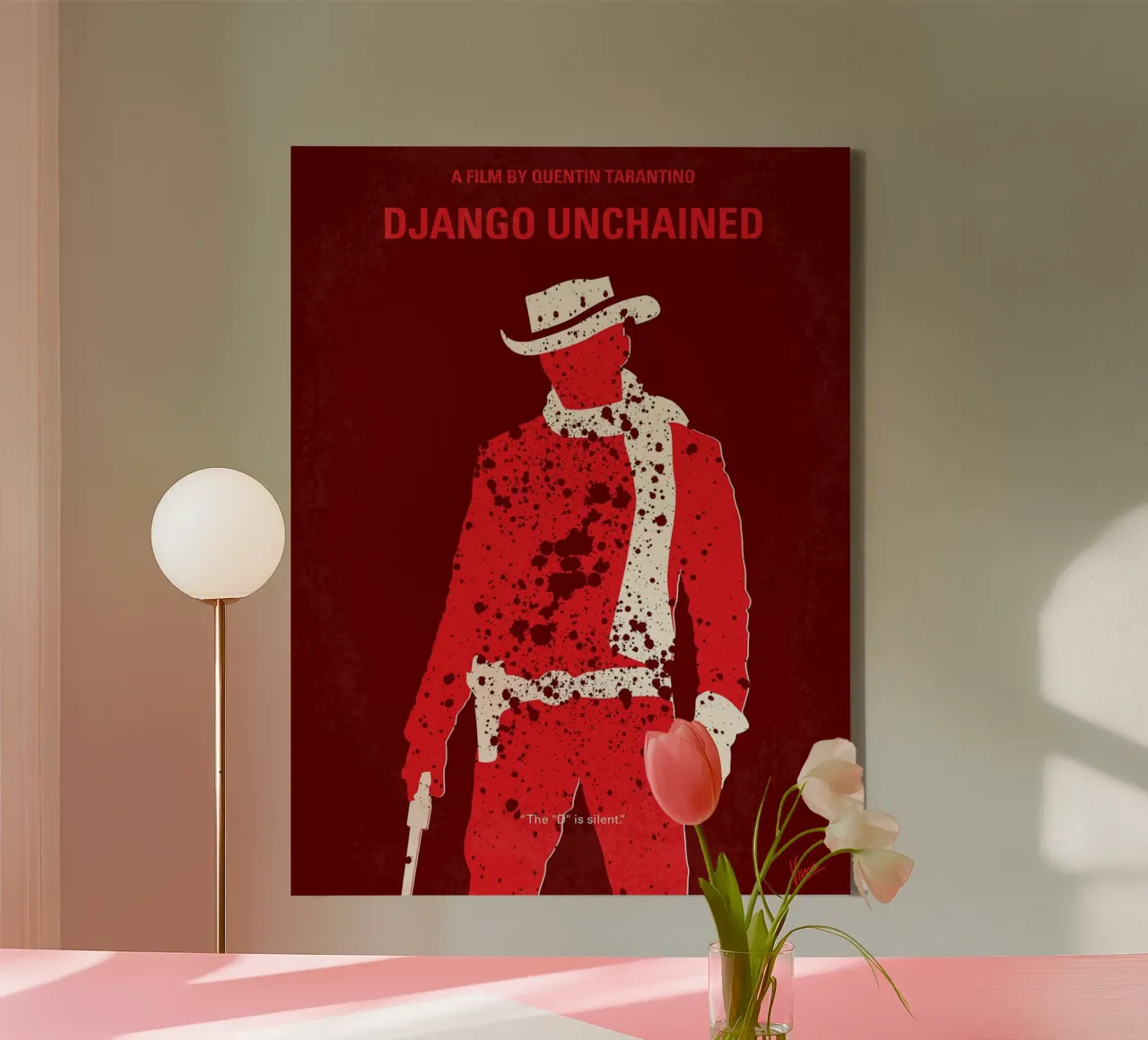 Django Unchained di Chungkong tela con Cornice a cassetta da jammie