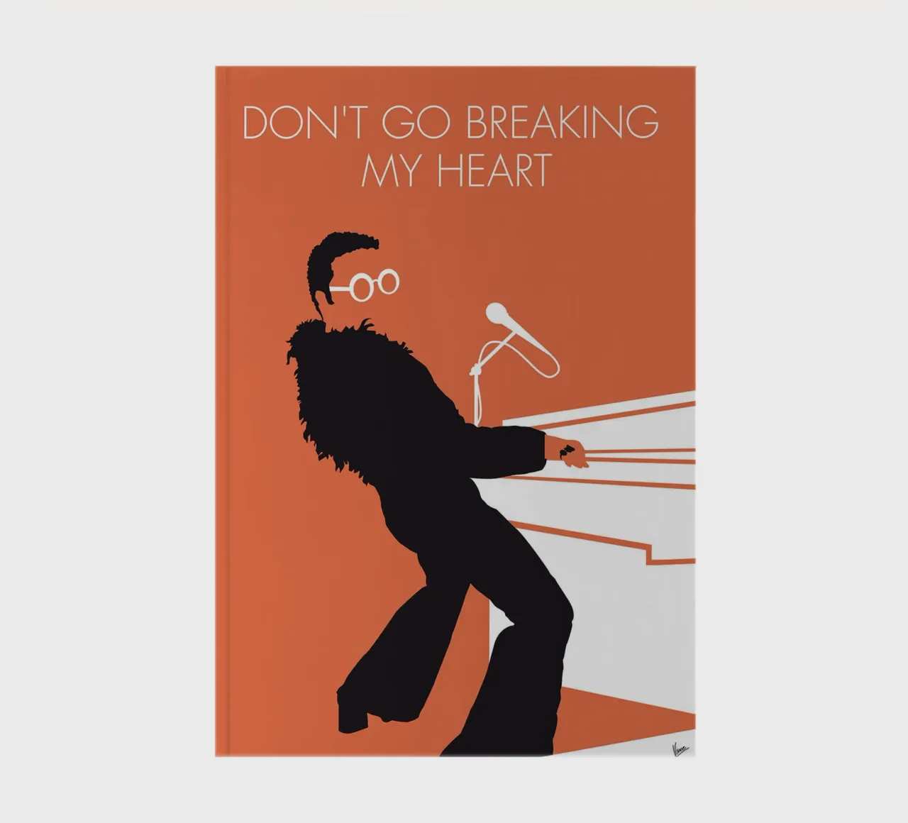 Elton John - Don't Go Breaking My Heart by Chungkong notebook by jammie