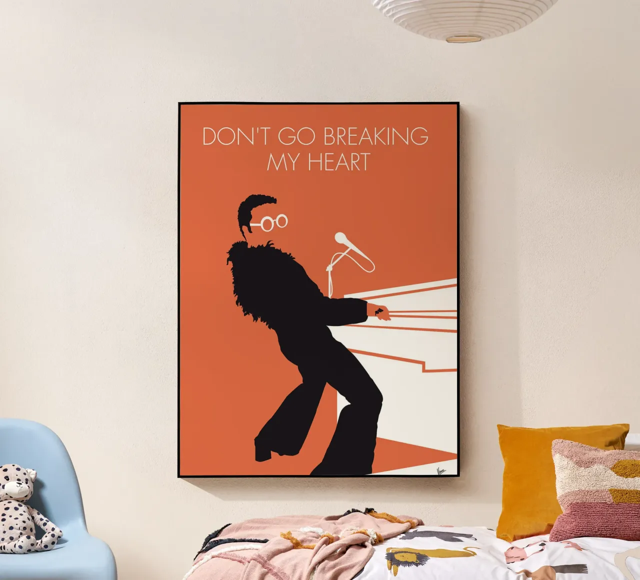 Elton John - Don't Go Breaking My Heart di Chungkong plexiglass da jammie