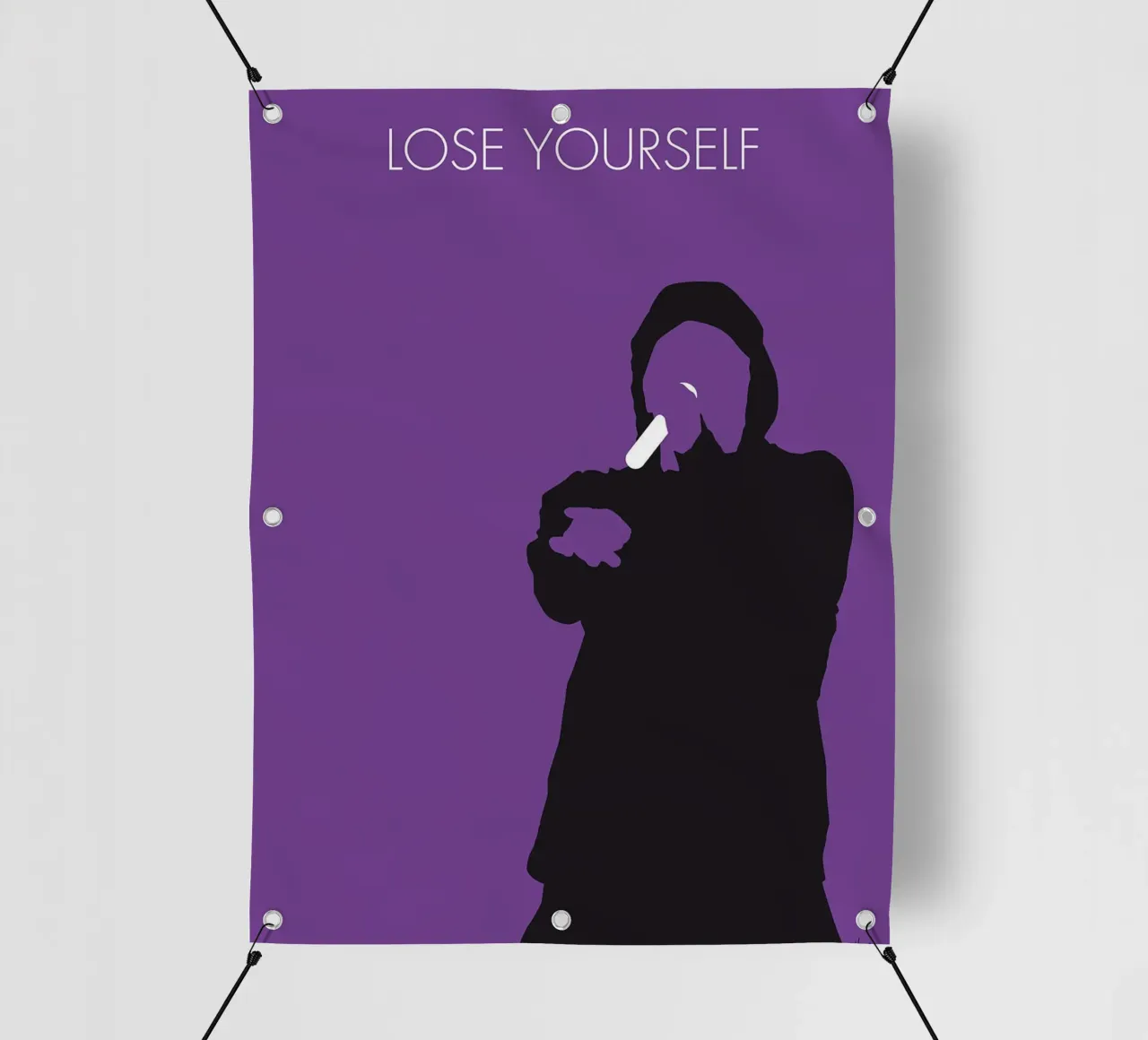Eminem - Loose Yourself di Chungkong telo in pvc da jammie