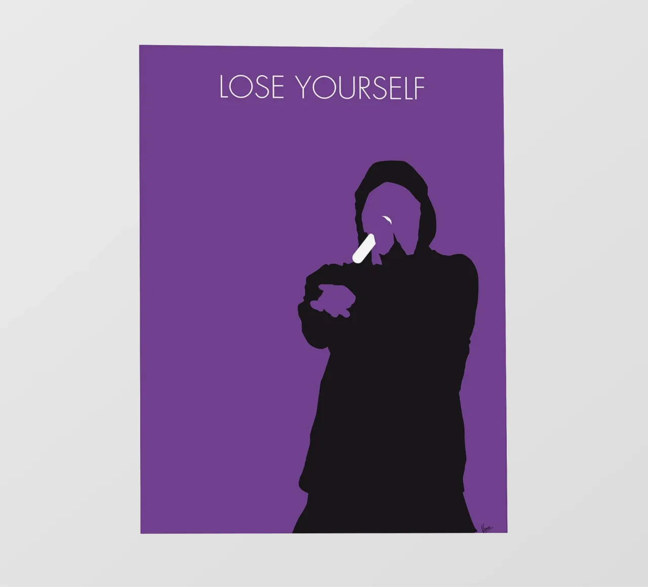 Eminem - Loose Yourself di Chungkong telo in pvc da jammie