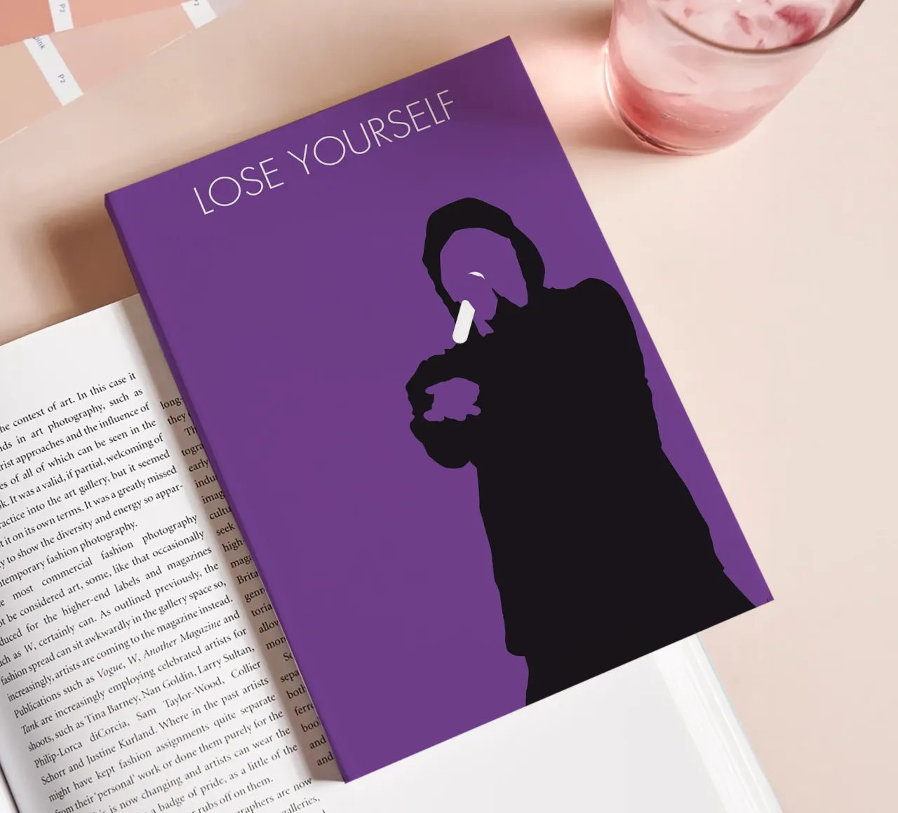 Eminem - Loose Yourself by Chungkong notebook by jammie
