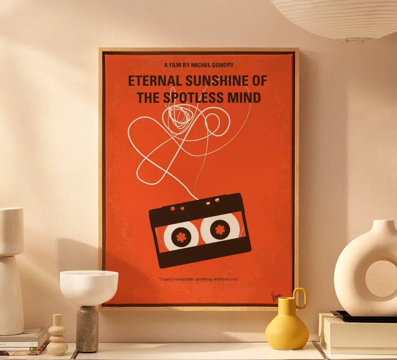 Eternal Sunshine of the Spotless Mind di Chungkong tela con Cornice a cassetta da jammie