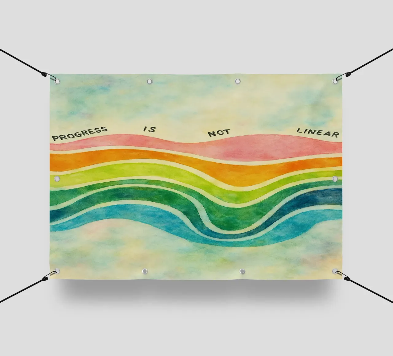 il progresso non è lineare telo in pvc da cepeducks