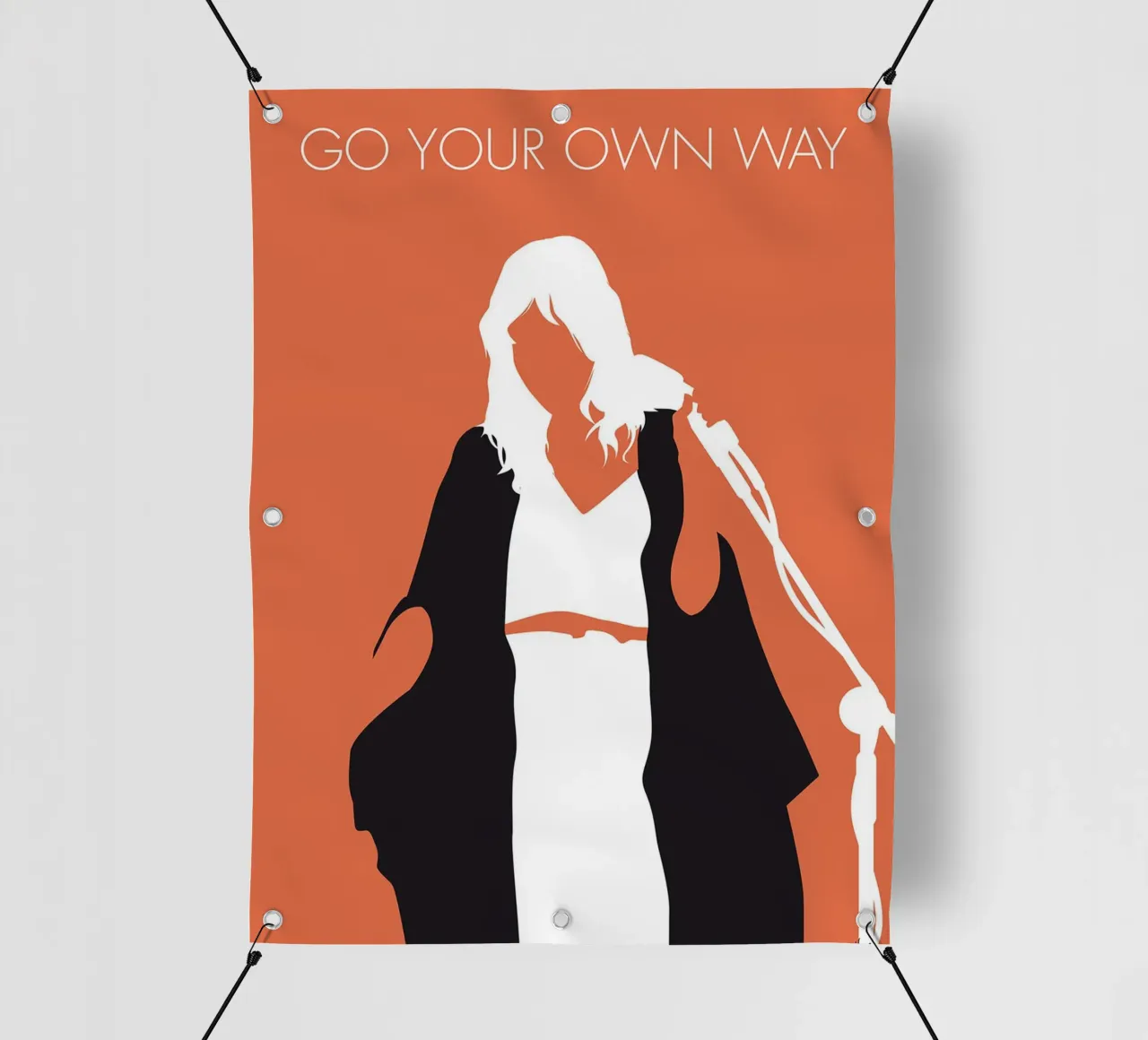 Fleetwood Mac - Go Your Own Way di Chungkong telo in pvc da jammie